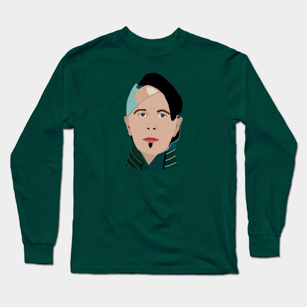 Jean-Baptiste Emanuel Zorg Long Sleeve T-Shirt by ElviaMontemayor